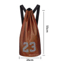 Small Round Satchel Basketball Storage Mesh Bag For Teen